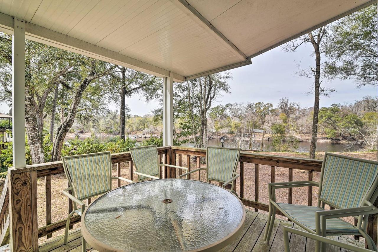 Fishing Paradise With Deck On Suwannee River Branford Esterno foto