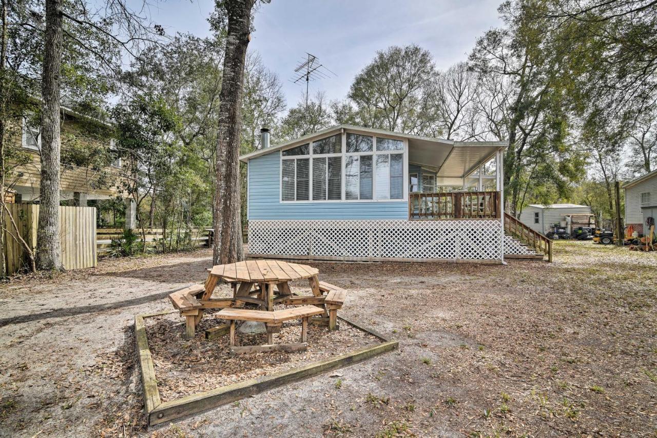 Fishing Paradise With Deck On Suwannee River Branford Esterno foto
