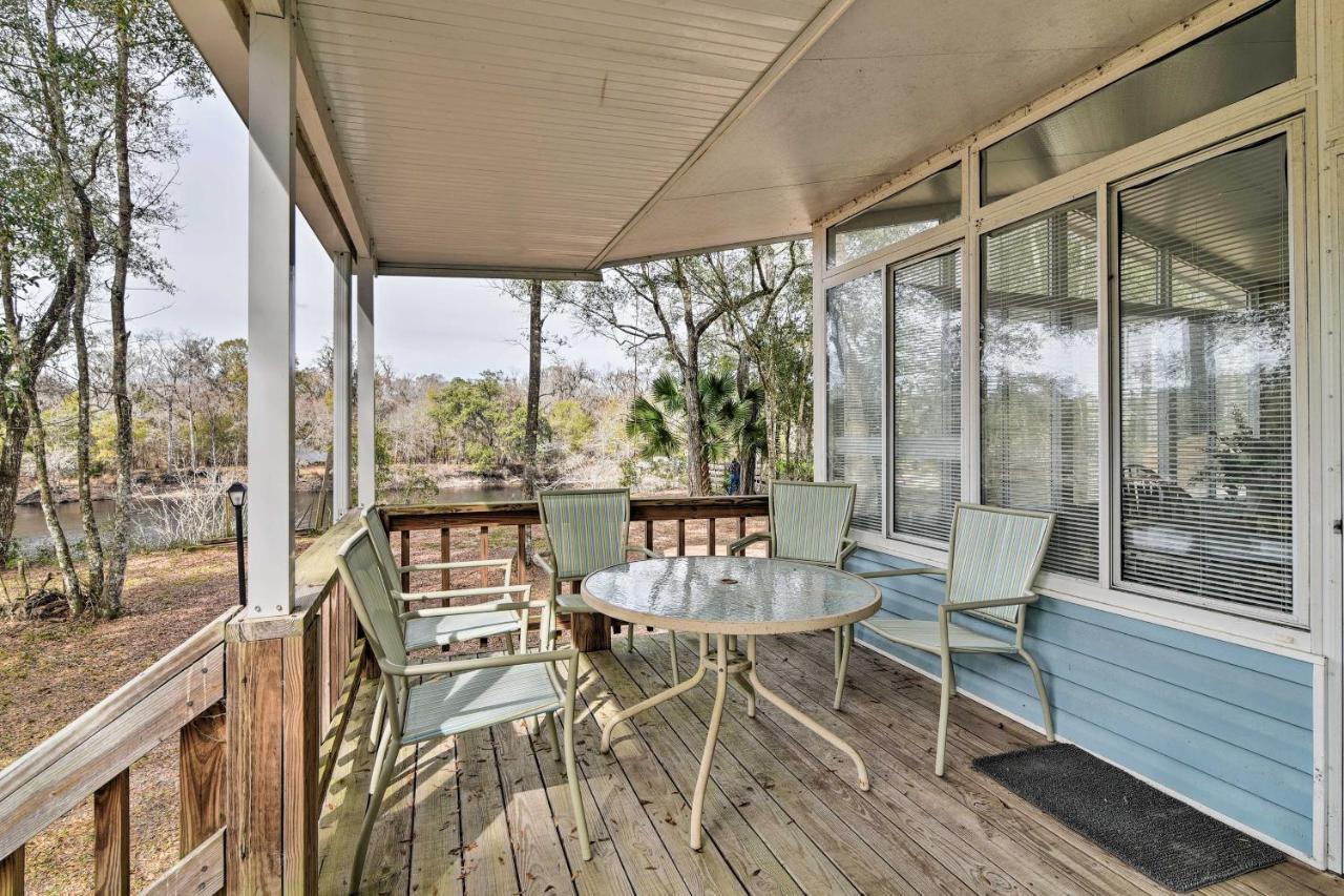 Fishing Paradise With Deck On Suwannee River Branford Esterno foto