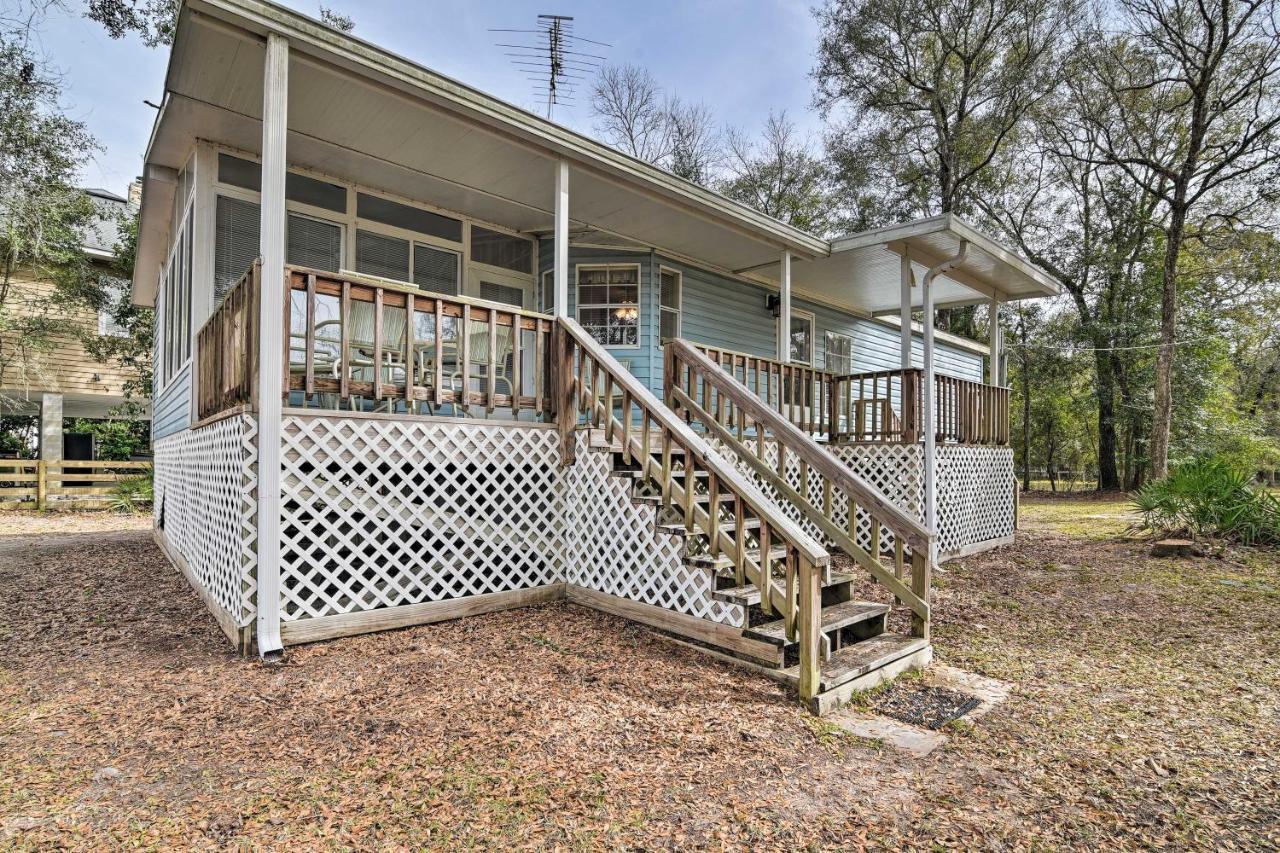 Fishing Paradise With Deck On Suwannee River Branford Esterno foto